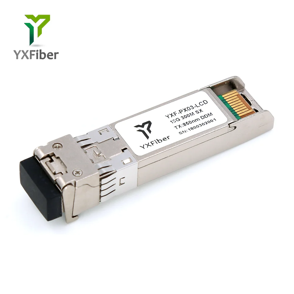Хорошее качество дуплекс MMF 10 Г LC разъем 300 м 850nm волокно оптический SFP модуль