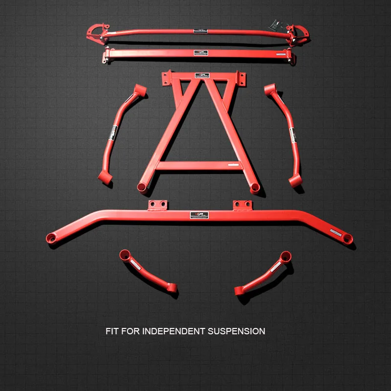 LVTU High Performance Racing Parts for Tower Bar Strut Brace Chassis Body kit fit for VW GolfVII MK72014-2019 2.0T/GTI 1.2T/1.6L