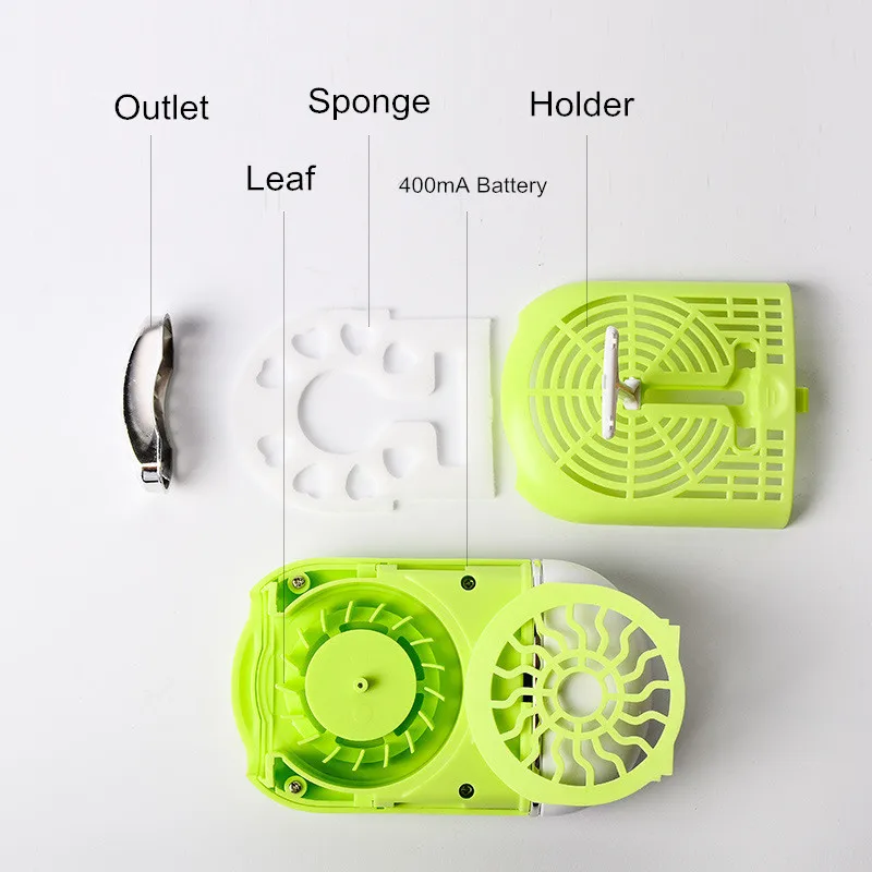 Portable Electric Blower Bladeless USB Mini Beauty Fan Mini Air Conditioning Fan for Eyelash Extension