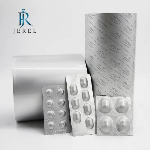JEREL Pharmaceutical Cold Forming aluminum Foil consist of OPA/ALU/PVC