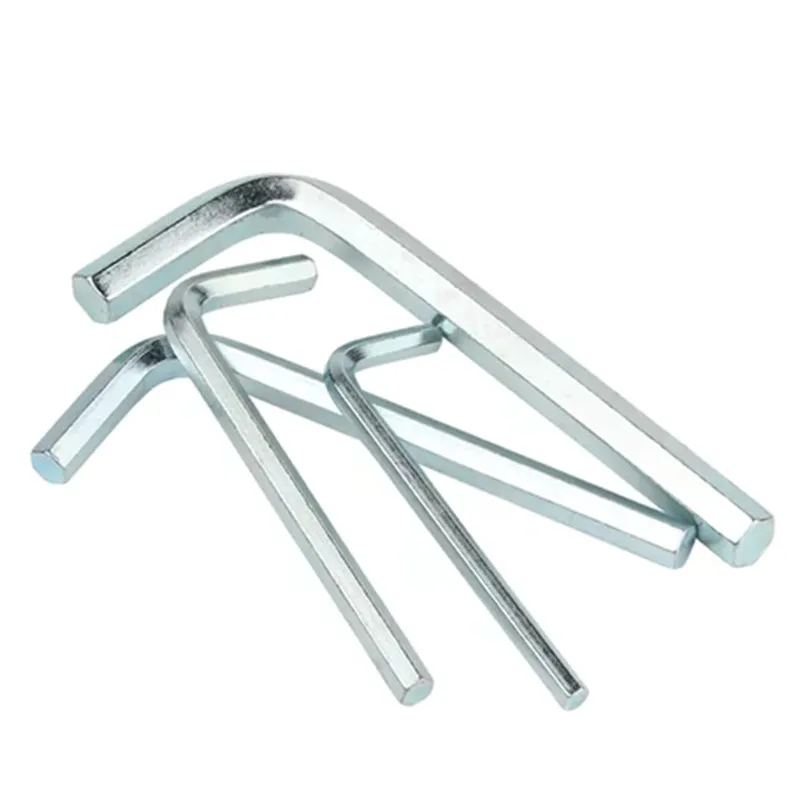 Best Quality Hand Tool Hex Allen Wrench L Tape Zinc Plated Hex Key Wrench Allen Wrench