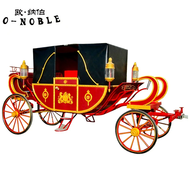 European classic wedding carriage Business tour four wheels with ponte William carriage