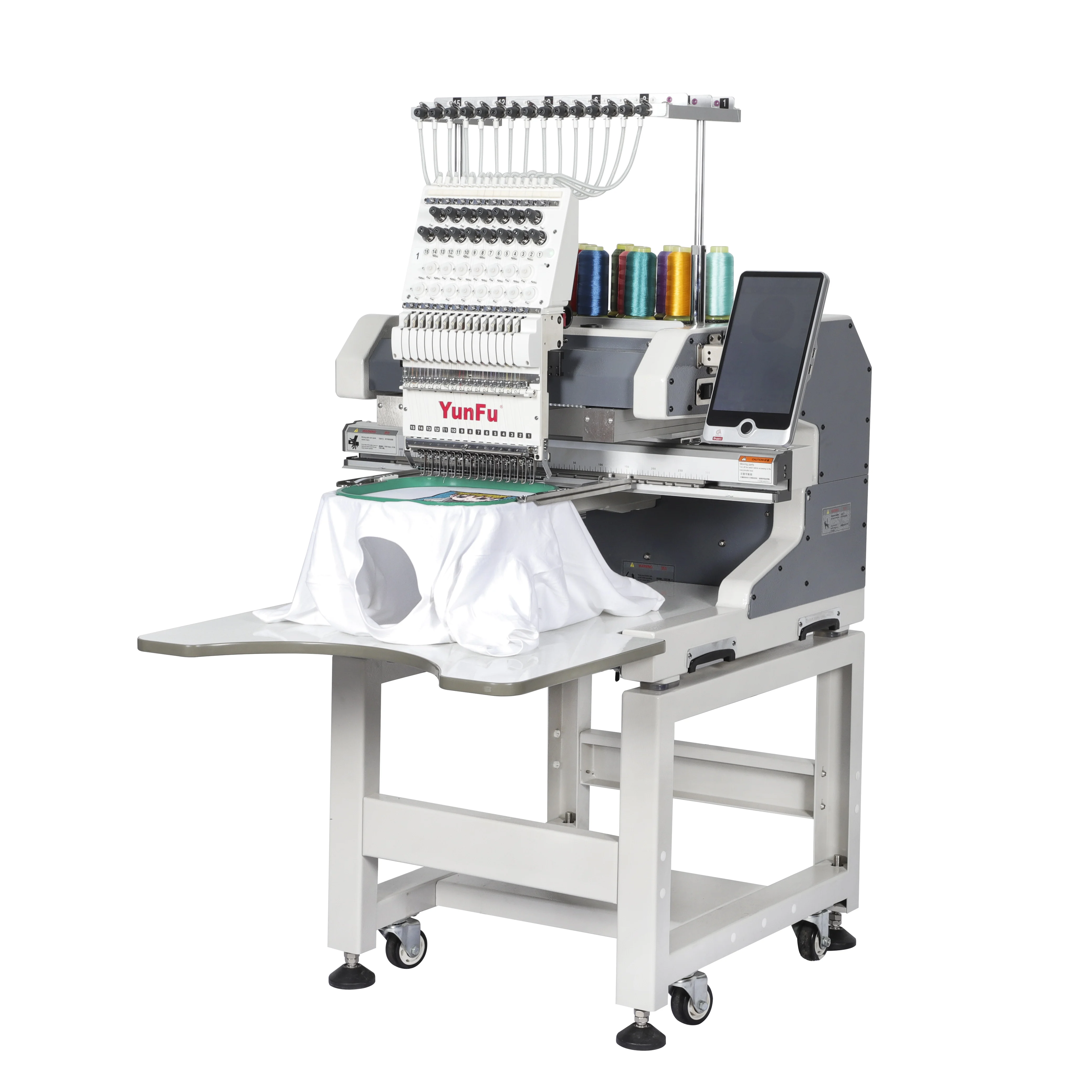 PROEMB high quality Free accessories flat cap embroidery machine single head embroidery machine Computerized Embroidery machine