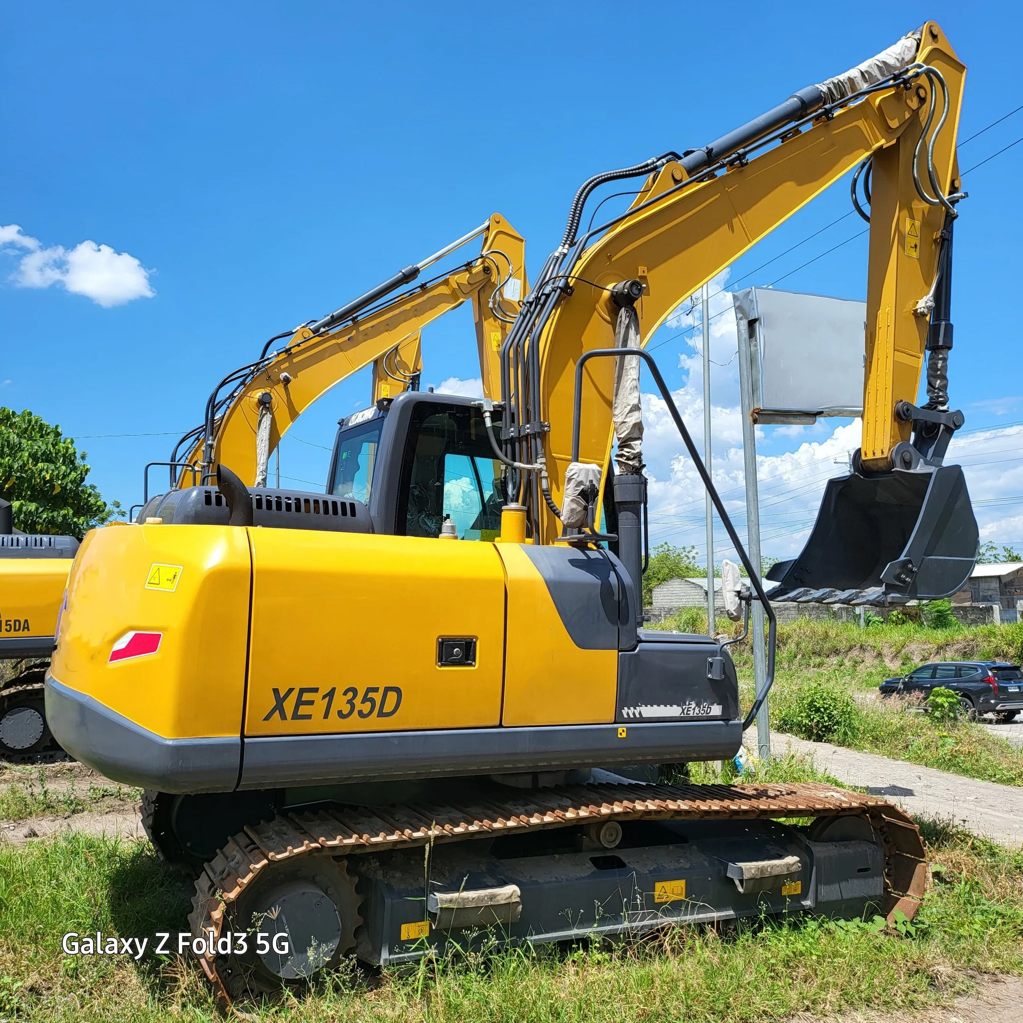 Мощный двигатель 13Ton гусеничный экскаватор XE135D XE135GA
