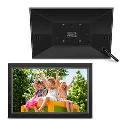 Private Label US PLUG Smart Picture 15.6" Usb Flash Drive Lcd Signage Display Digital Photo Frame