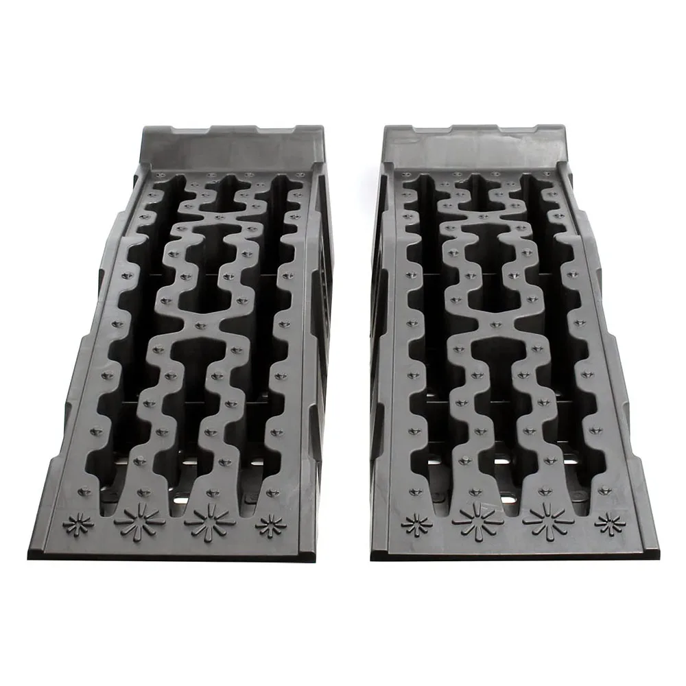 5 Tonnes Heavy Duty Plastic Car Ramps Loading Ramp Set for Cars and Vehicles
