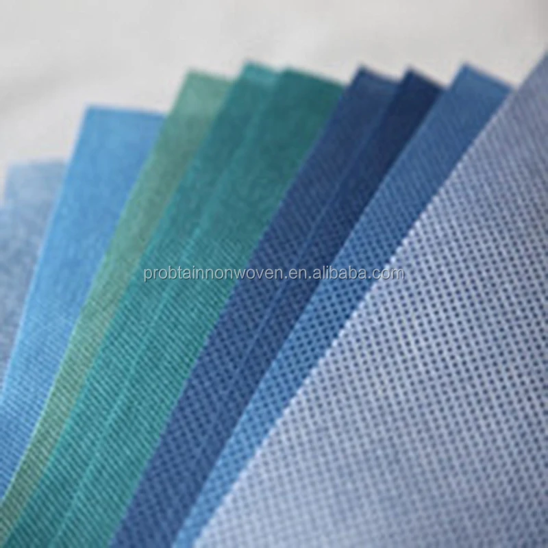 Nonwoven Technics and Plain Style polypropylene non woven fabric materials for face mask gowns coveralls