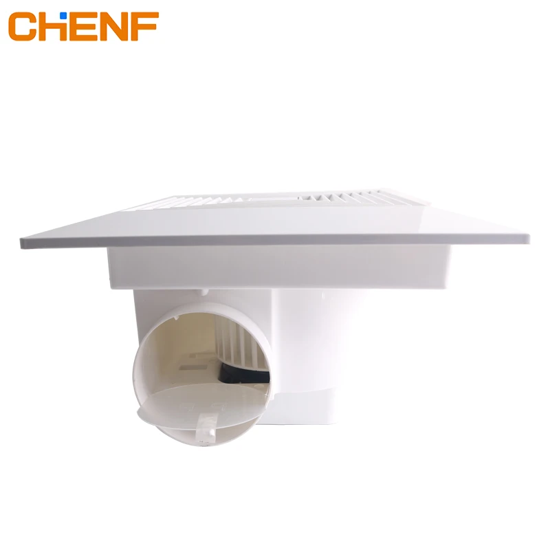 Bathroom/ Bedroom / Living Room Ceiling Mounted Exhaust Fan High Quality Small300*300mm AC Type,axial Flow Fan Plastic CF-15A-T6
