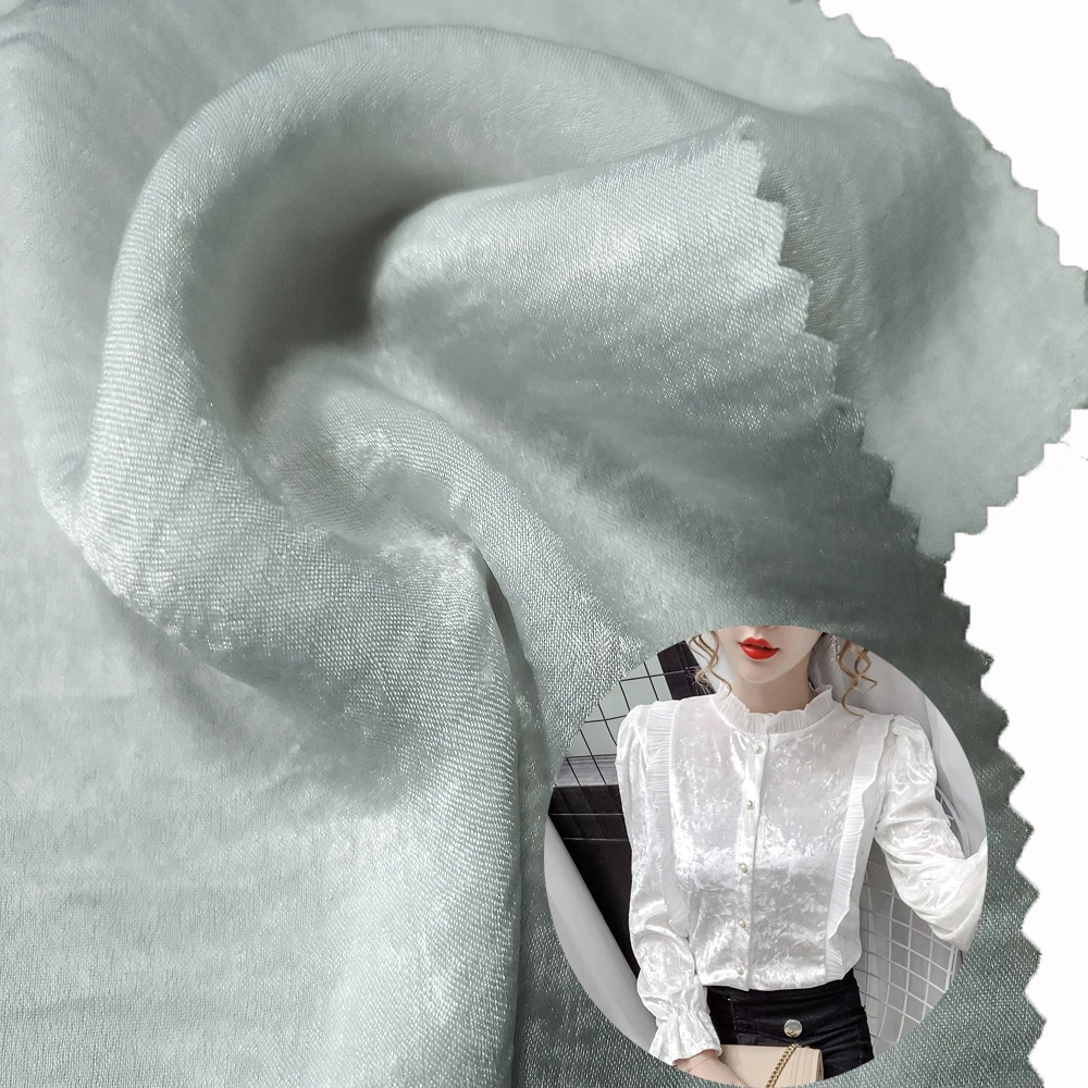 french tulle lace fabric for wedding evening dress recycle korean velvet plush fabric for clothing women