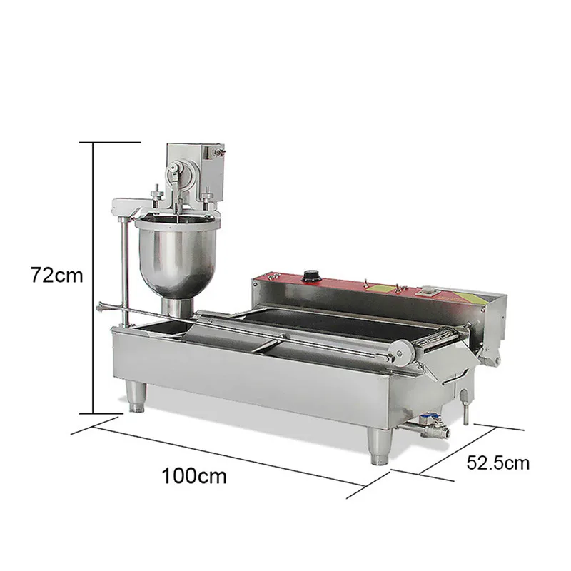 Donuts frying Production Line/Donut frying machine Automatic mini Donut Maker Machine
