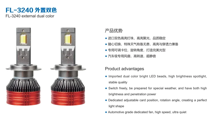 H7 LED Car Headlight 12V Front Lamp New Condition