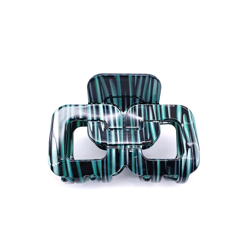 korean fashion new style hair claw hairclips acetate hollow claw clip wholesale eco friendly hair clamps accessories jaw clips