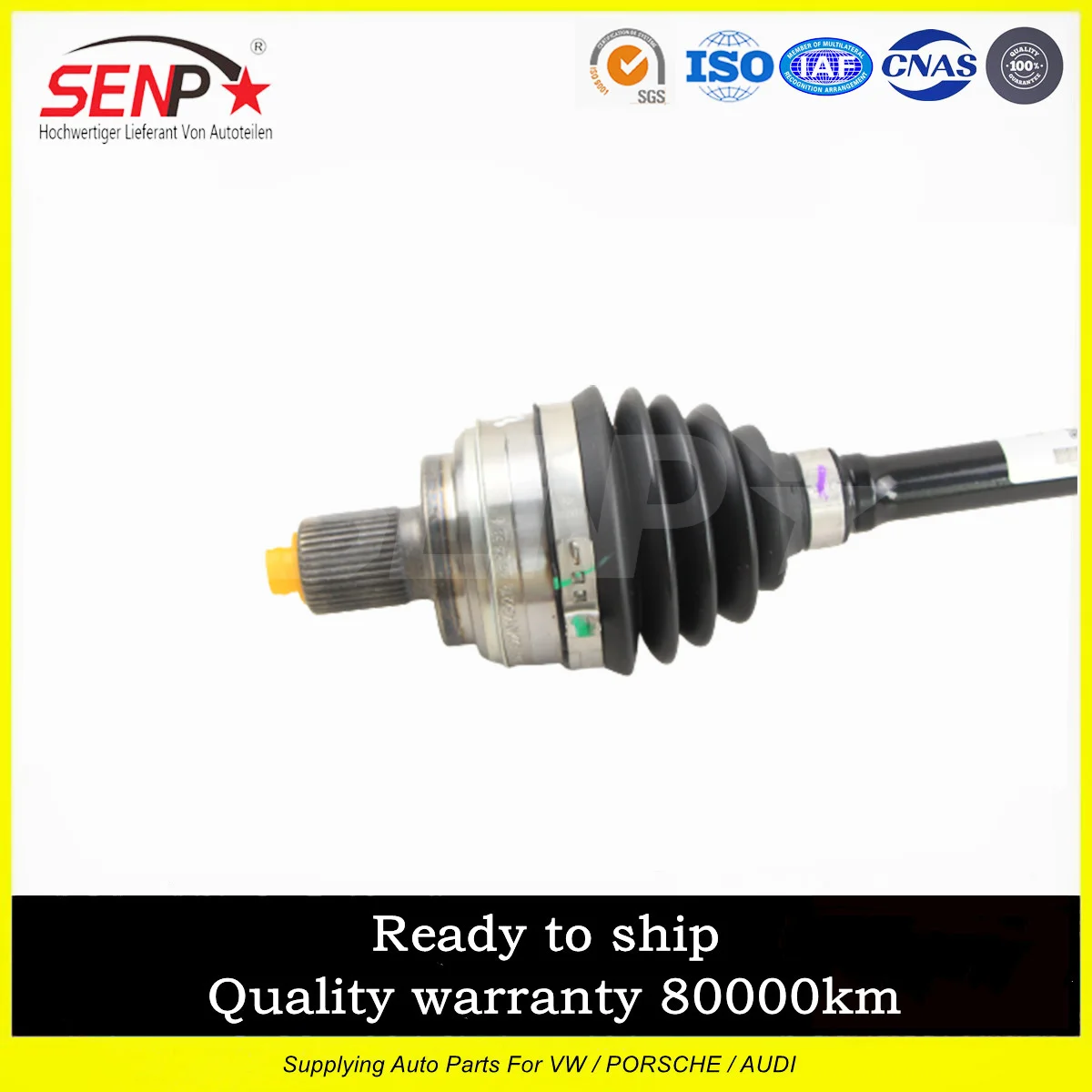 SENP Car Parts Drive Shaft Flex Joint 1ED407271 Front Driveshaft Propeller Shaft Left  For VW ID4.X ID4 ID6 ID6.X
