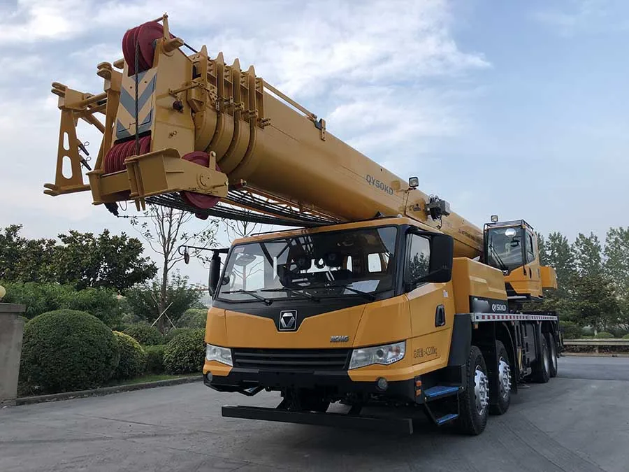 crane truck 50tons QY50KD with optional accessories and attachments within Lifting Machinery popular in Algeria