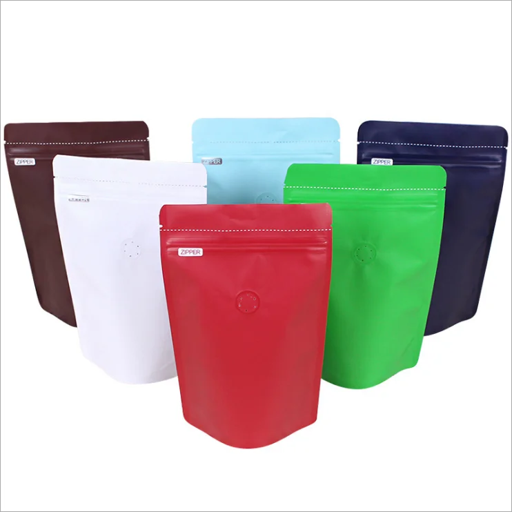 Custom Bags Side Gusset Moisture Proof Coffee Bag Pouch stand up pouch tea Packaging Bags