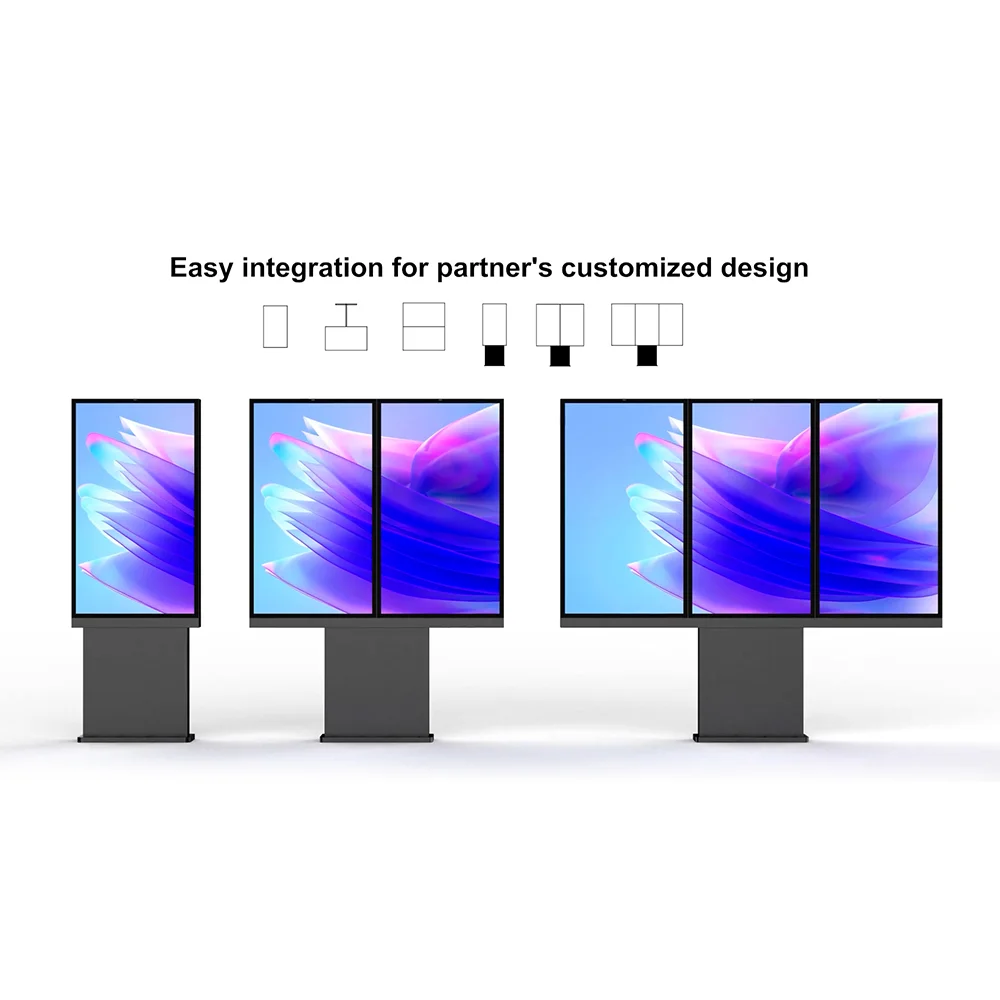 32 43 49 55 65 75 Inches Outdoor Waterproof LCD Video Display Signage Advertising Player Full HD Digital Signage and Display