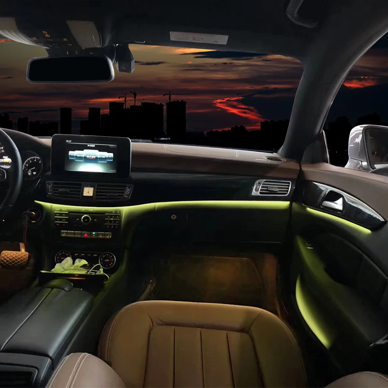 Top Quality Auto Lighting System Car Accessories Interior Decorate Atmosphere Light For Mercedes Benz CLS W218 Kit