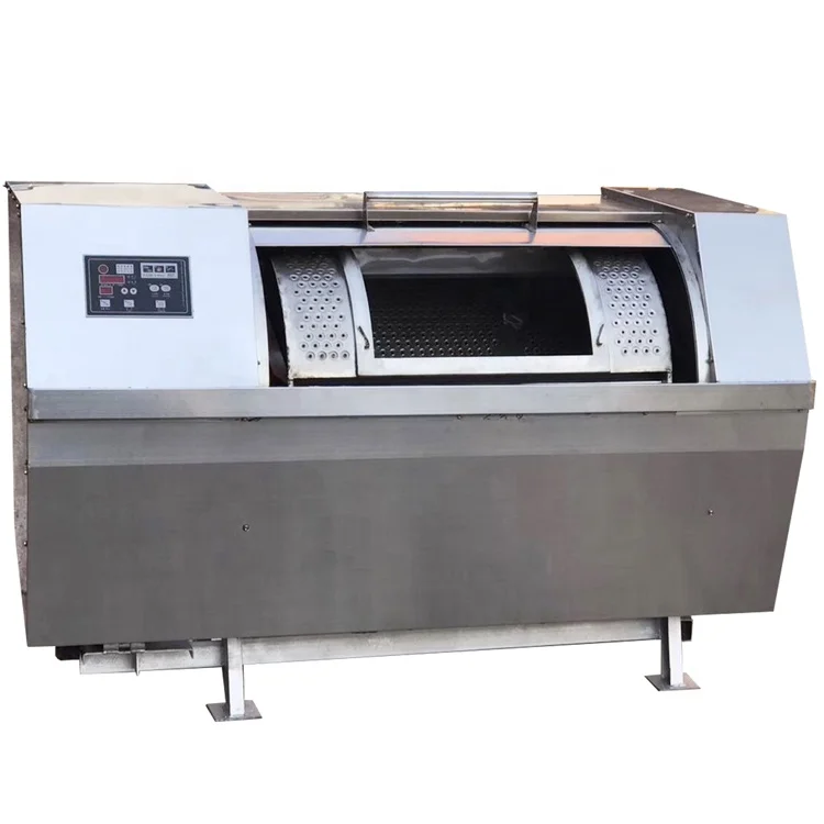 Stainless steel various capacity horizontal washing machine in industrial use