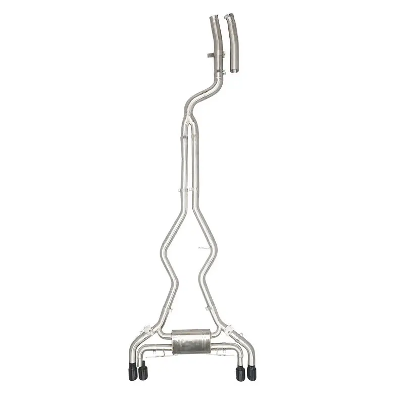 Высокопроизводительные выхлопные трубы Mid Catback M340i для BMW G20 B58 3 0 T 2020-2023 с задним клапанным наконечником глушителя