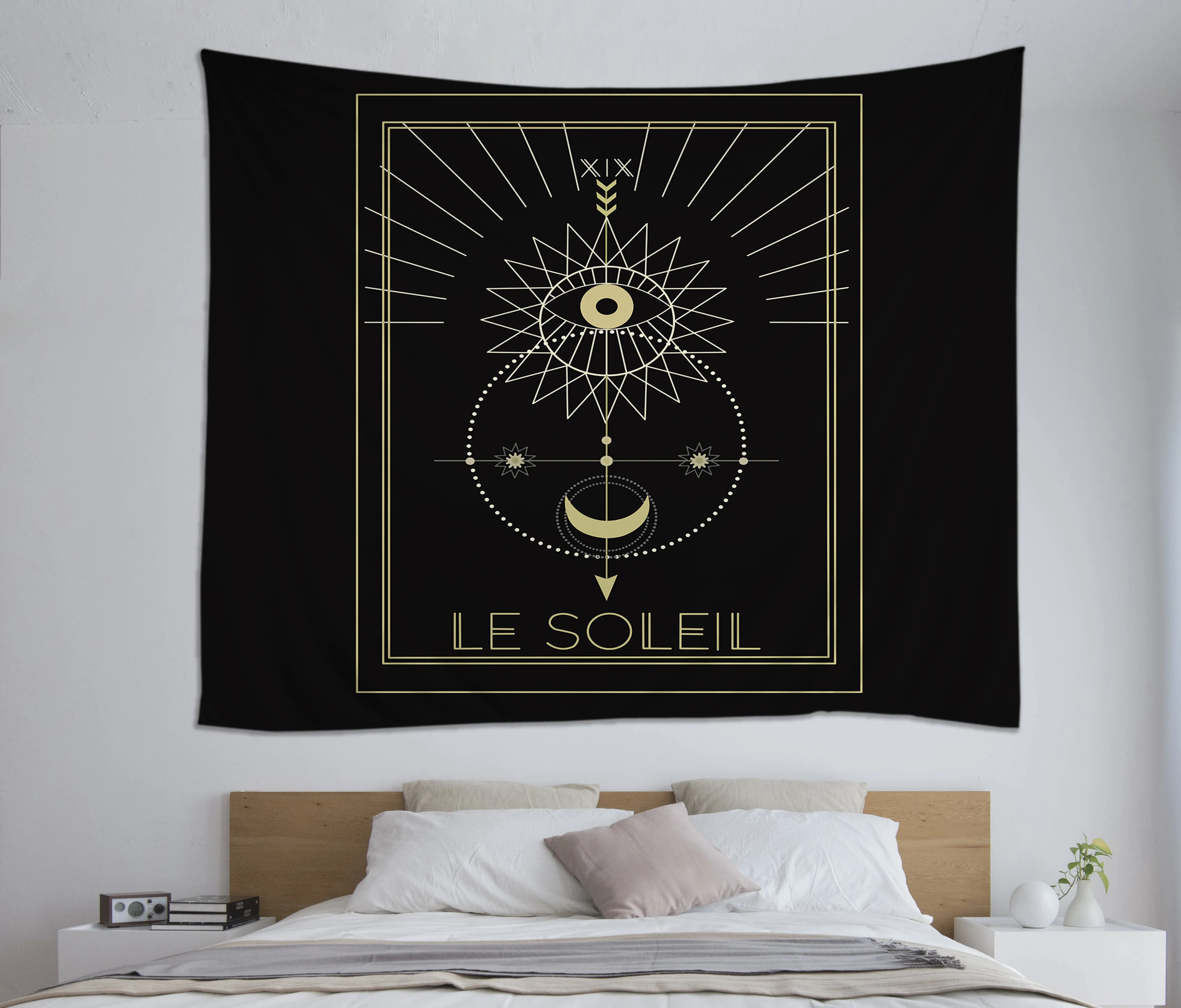 
Fantasy Figure Printed Tapestry Personalized Customized Tapestry Painting Home Decor Polyester Tapestry Wall Hanging 