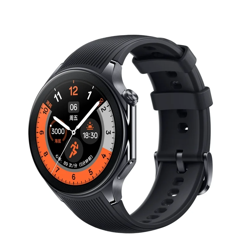 New OPPO Watch X Smart Watch 1.43Inch LTPO AMOLED 500mAh Snapdragon W5 2GB RAM 32GB ROM Phone SmartWatch