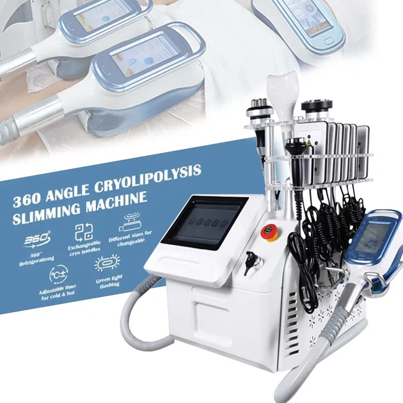 portable ems 360 menbranes fat freezing cryo pads shock facial therapy slimming skin tightening cryolipolysis machine