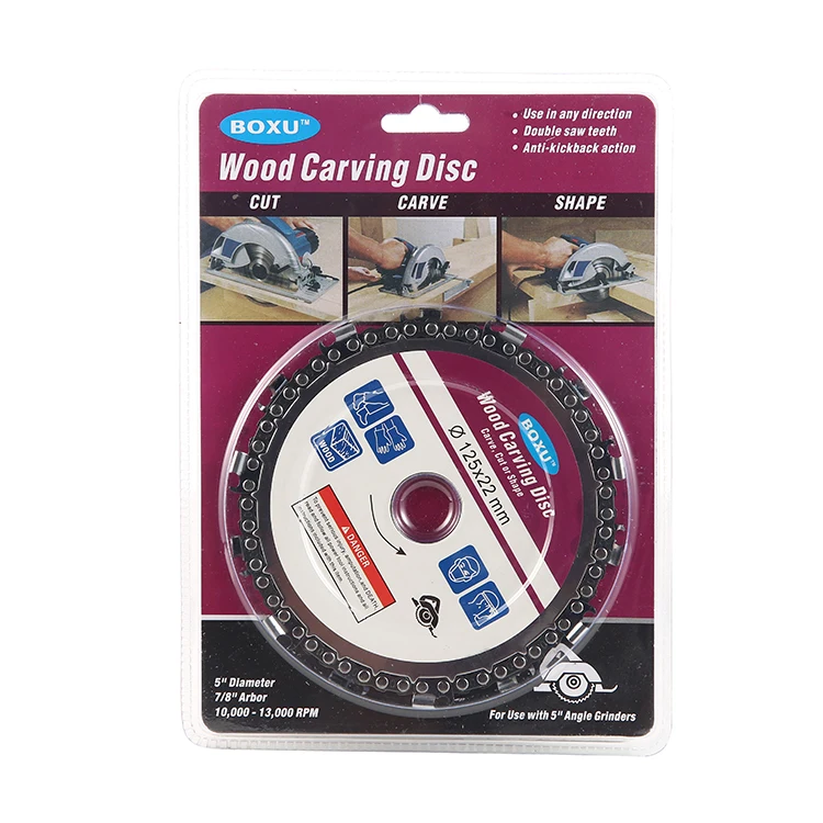 Factory Price 5in Multi Rip Saw Blade 65mn 14000rpm Working Wood Grinder Carving Disc
