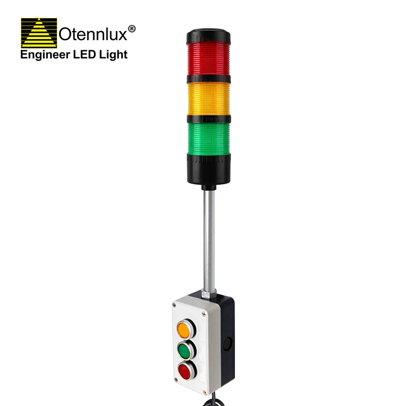 high quality switch CNC machine tools 3 layers led Stack lights with switch