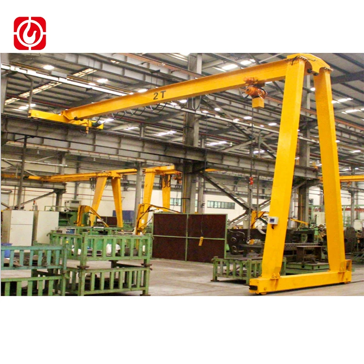 
Jinniu light duty single girder gantry crane12t span 9m lifting height 6m outdoor beam semi cranes 