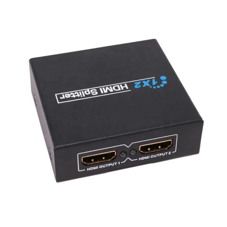 1080P 1 in 2 Out Mirror Display Audio Video  ps4 ps3 HDTV Splitter 1x2  Port 1 inout 2 output hdm i Splitter Converter adapter