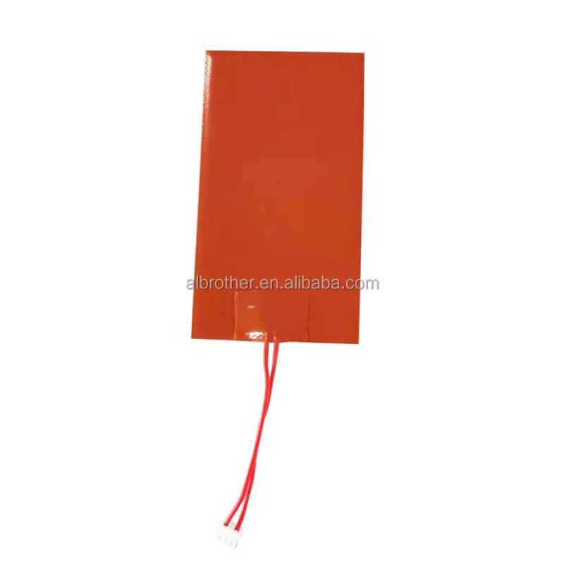 Good quality factory directly 12 volt silicone heating film heaters for 3D printers