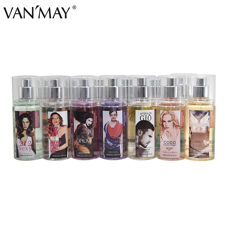 
Wholesale perfumes original body mist sprays custom body mist 