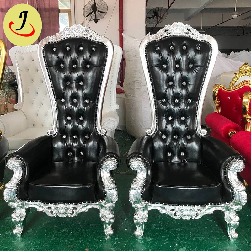 
Hot Sale Pink Throne Chair Luxury Wedding JC-J02 