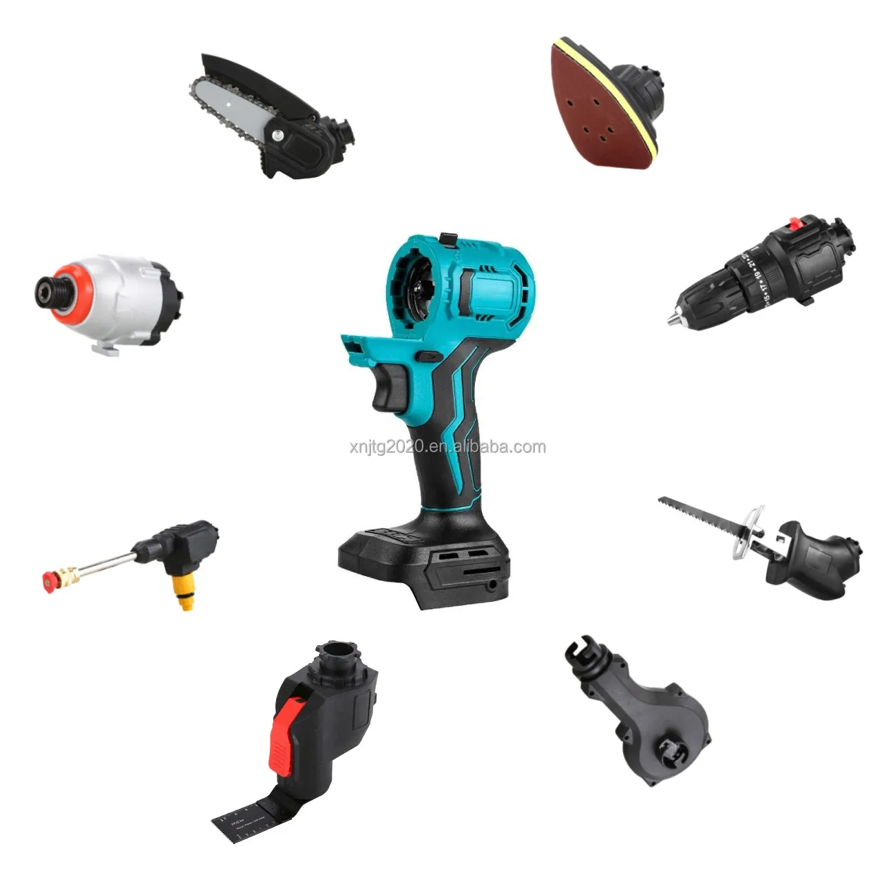 All-In-One Multi Function Herramientas Power Tools Combo Kit Cordless Powered By Makitas 18V 20V Battery Tool Sets