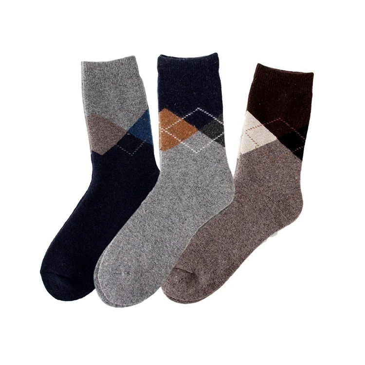 RL-A710 mens nepal marino pure wool argyle socks clearance cashmere bed thermal wool socks made in usa