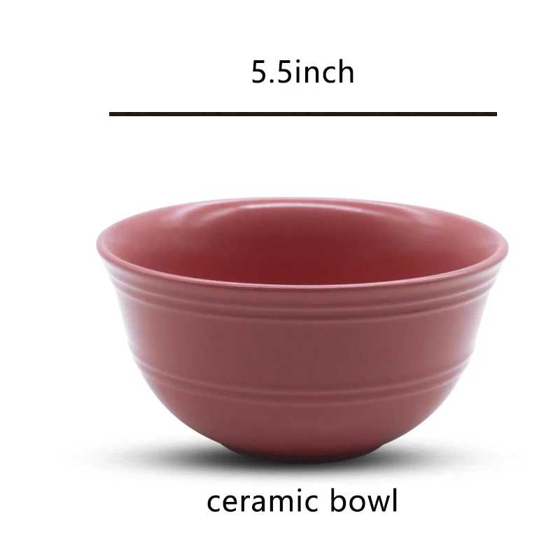 Элегантные Свадебные розовые обеденные тарелки и миски карамельных цветов набор керамической рельефной посуды оптом