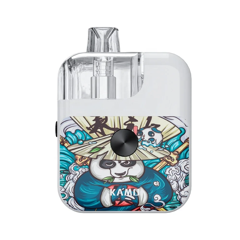 Новый умный дизайн Panda Vape Pod Ultroner Регулировка Потока Воздуха Комплект KAMO Красный Оранжевый Белый Черный цветной