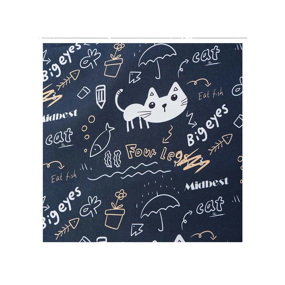 Cotton Digital Direct Injection Printing Pvc Fabric Manufacturers Custom Baby Cushion Fabric Printing Luggage School Bag Fabric