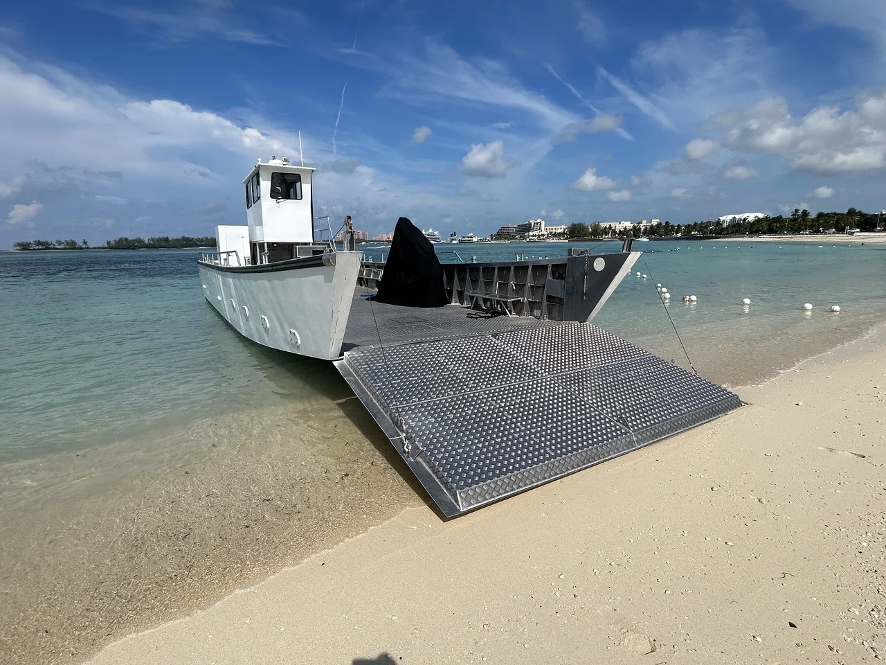 50ft  15m 50 Passengers  Aluminum 5083 Offshore Ferry Air Cabin Landing Craft Boat For Sale