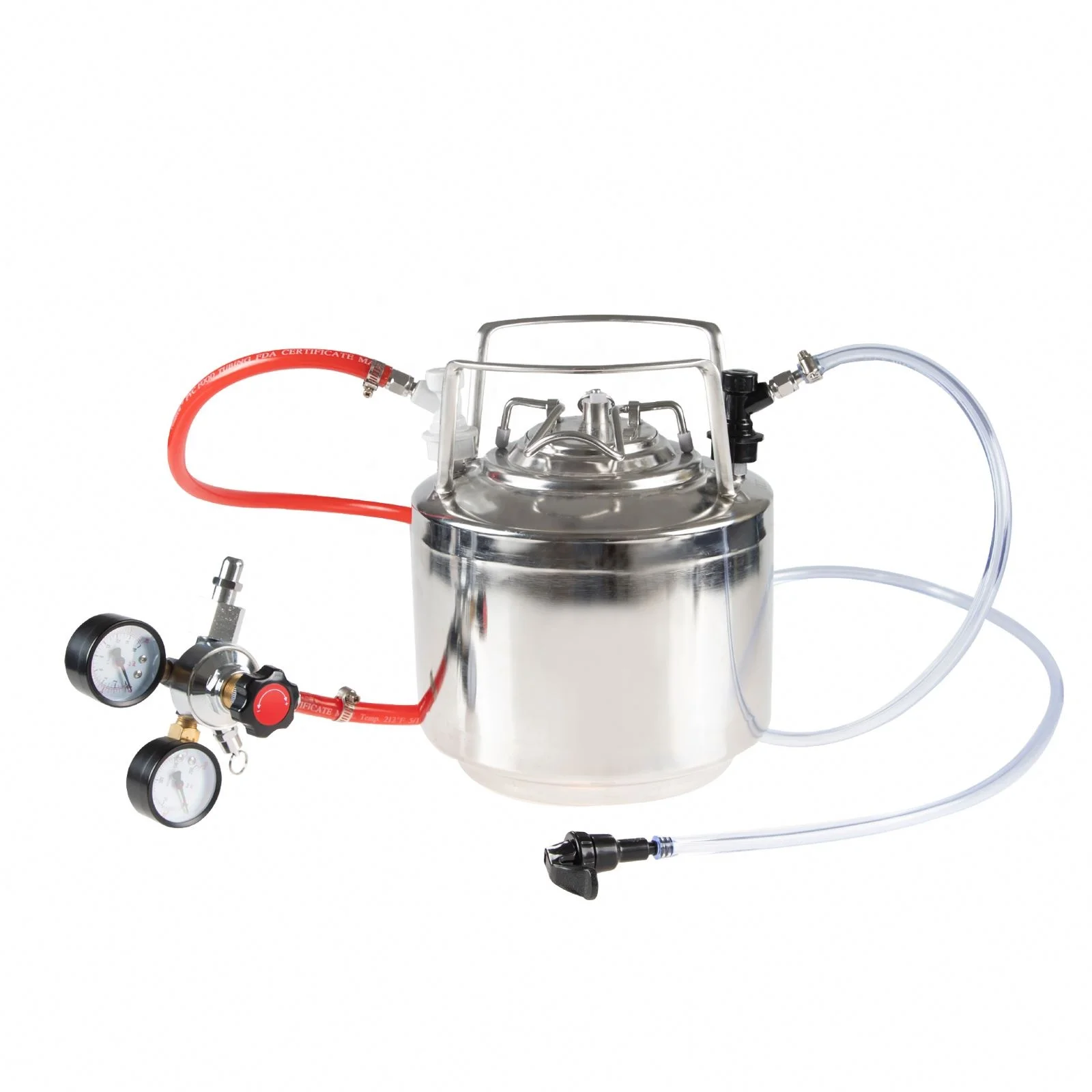 Stainless Steel 304 bar accessories cornelius beer keg ball lock beer barrel keg 6L 10L 19L