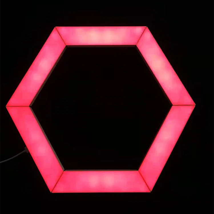 Лидер продаж ТРАПЕЦИЕВИДНОЕ креативное освещение умный дом Rgb спальня светодиодное с дистанционным управлением