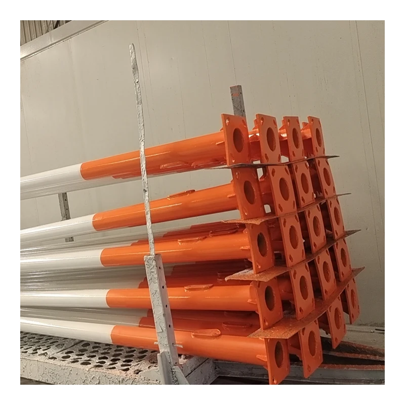 Polygonal Round Hexagonal Octagonal aluminum light pole round steel pole