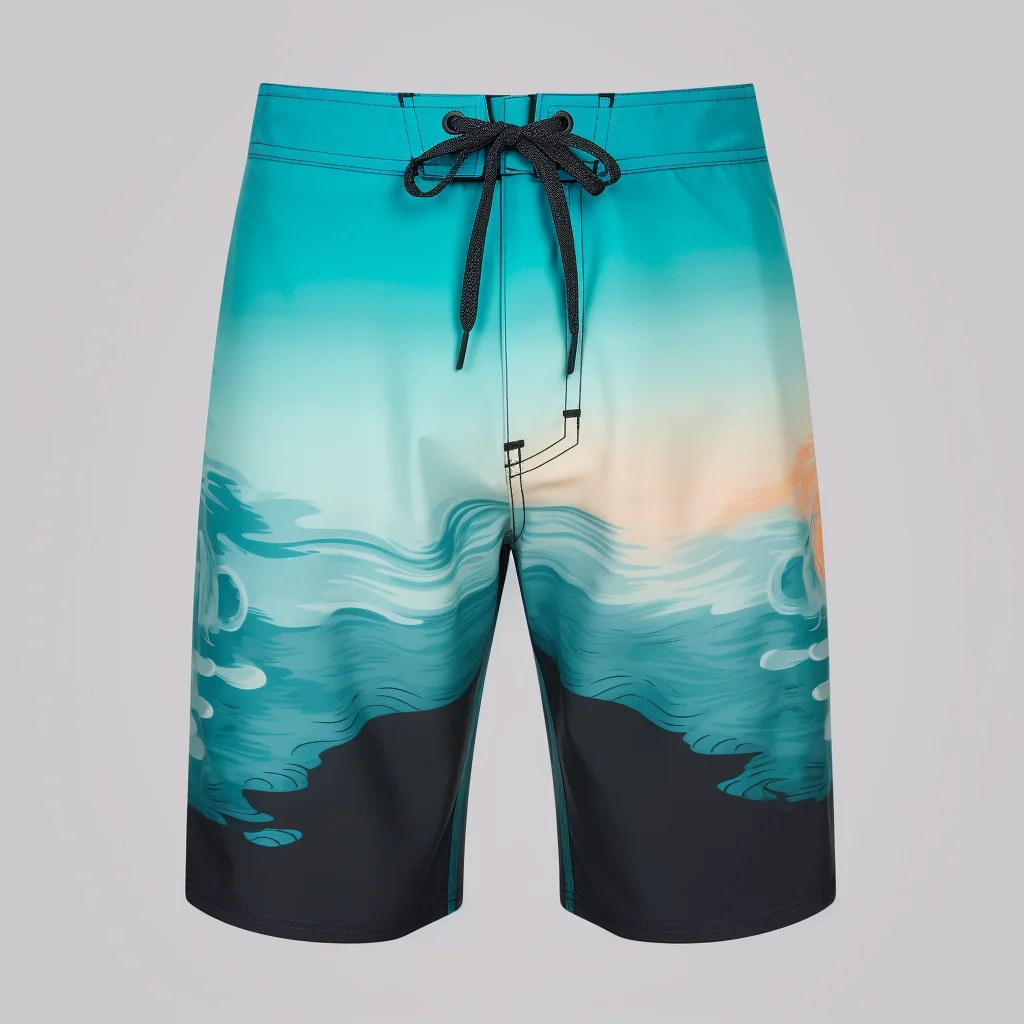 Мужские быстросохнущие пляжные шорты