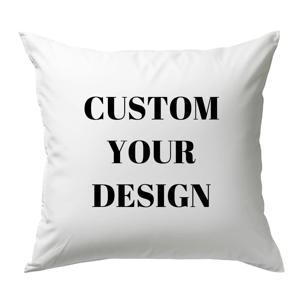 Professional custom low MOQ 45*45cm cotton linen sofa cushion digital printing for home hotel sublimation pillow case
