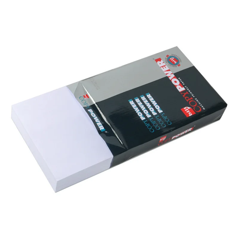 Полностью деревянная целлюлозная белая офисная двойная копировальная бумага a4 для принтеров для письма