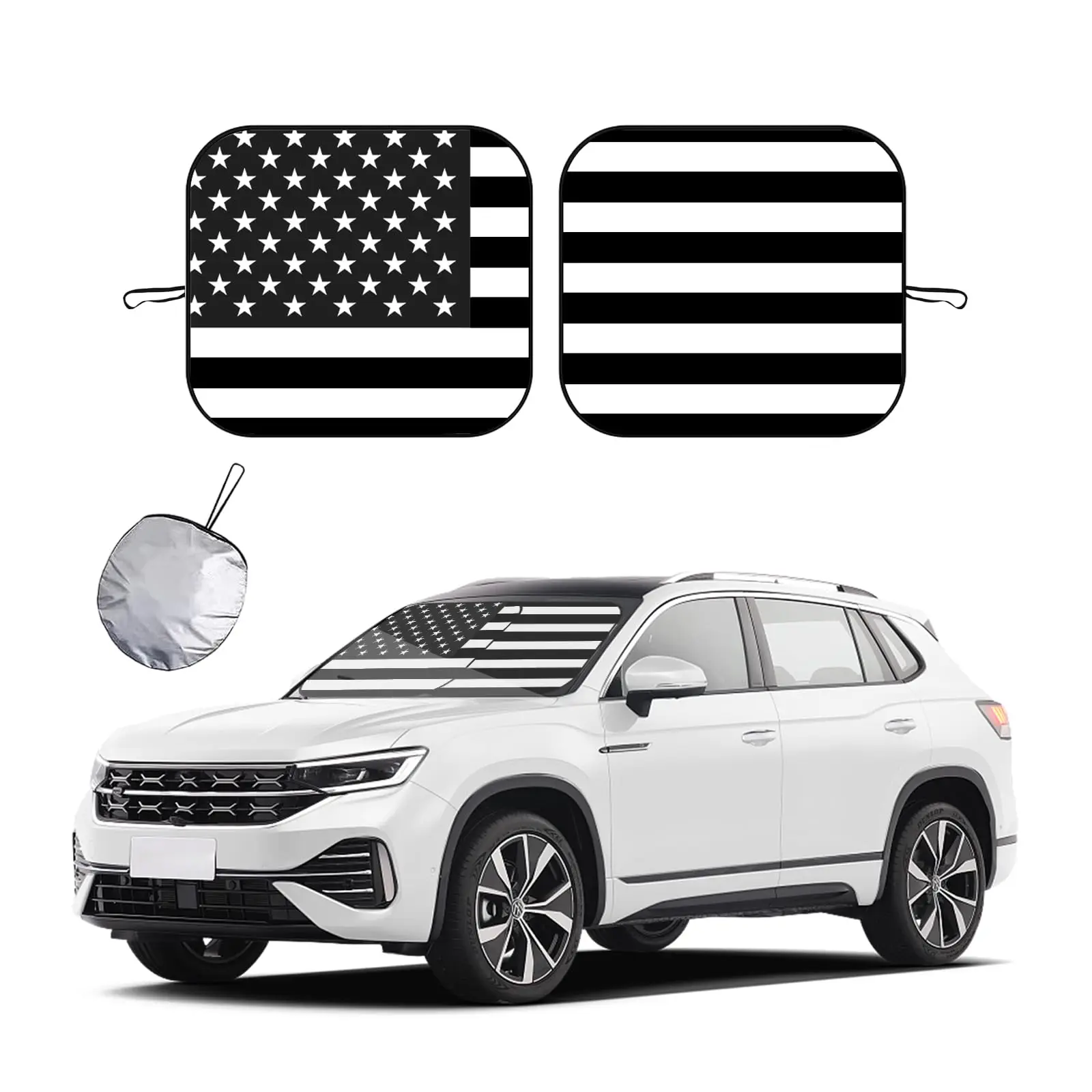 AI-MICH Car Umbrella Car Front Windshield Protector Foldable Car Umbrellas Promotion Custom Anti-ultraviolet Windshield Umbrella