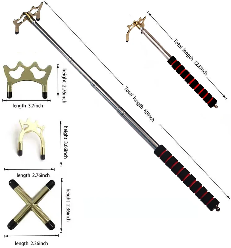 Stainless Steel  Durable Using Billiard Accessories Bridge Head billiard bridge head cue