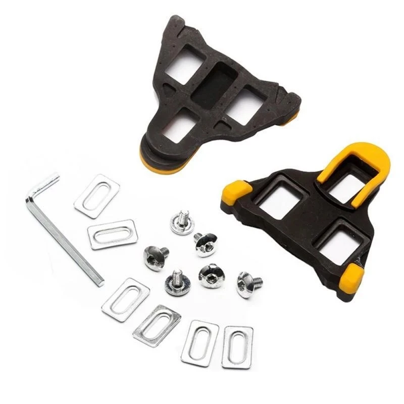1 Pair New Cycling Shoe Splint Set Locking Splint Highway Locking Plate Cleats Splint Cycling Bicycle Shoes Cleats Plywood Group