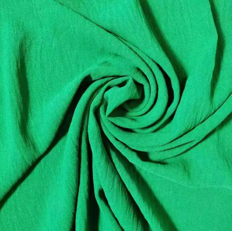 High Quality Customized 100% Polyester Plain Soild Dyed Printed Pleated Chiffon Shawl Bulk Hijab Fabric