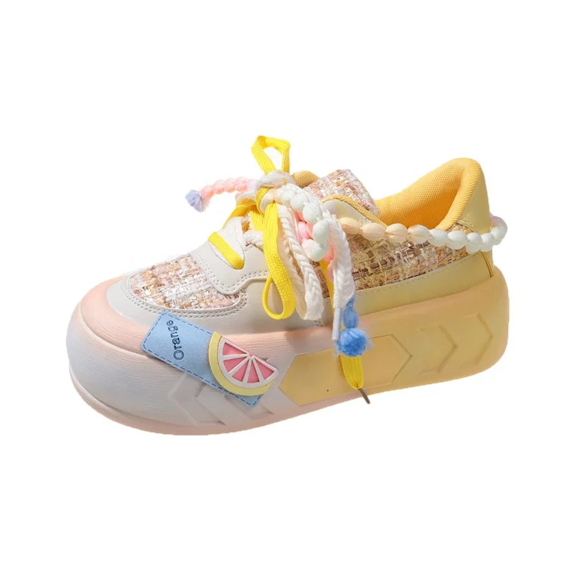 2023 New Autumn Arrival Breathable Comfortable Sneaker Fashionable Walking Style Casual Flat Shoes For Women